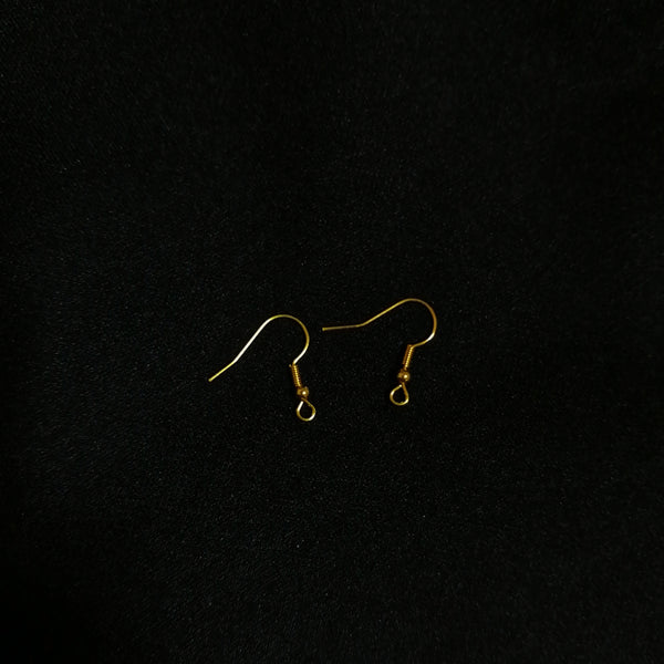 レトロ椿簪セット【ピアスフック】（CHANKU handmade1993）の金具